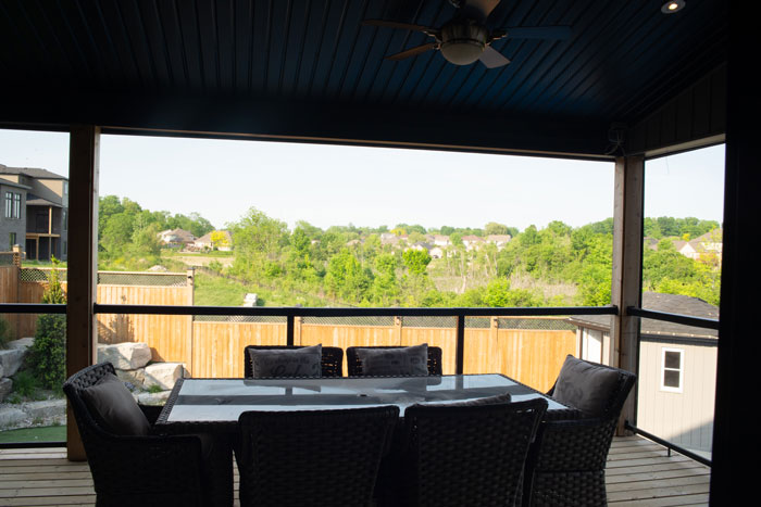 Royal Premier Homes - Eco Friendly Home Builders London - Cranbrook I - Balcony with Chairs and Table