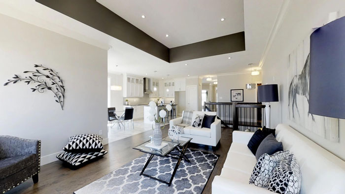 Royal Premier Homes - Eco Friendly Home Builders London - Privet - Living Room